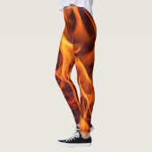 Flammenmakro Leggings (Links)