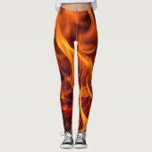 Flammenmakro Leggings (Vorderseite)