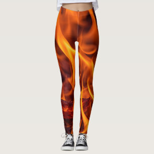 Flammenmakro Leggings