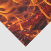 Flammenmakro Seidenpapier (Ausschnitt)