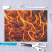 Flammenmakro Seidenpapier (Handwerk)