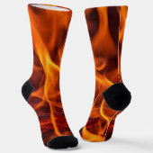 Flammenmakro Socken (Gewinkelt)
