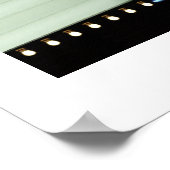 Flammenmarquee-Print Poster (Ecke)