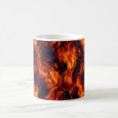 Flammenmuster Kaffeetasse (Mittel)
