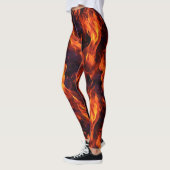 Flammenmuster Leggings (Links)