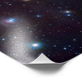 Flammennebel Weltraumastronomie Fotodruck (Ecke)