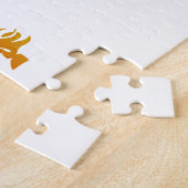 Flammenpferd - Farbe auswählen Puzzle (Seite)