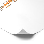 Flammenpuck Poster (Ecke)