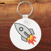 Flammenrakete Schlüsselanhänger (Vorderseite)