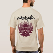 Flammenrekorald T-Shirt (Rückseite)
