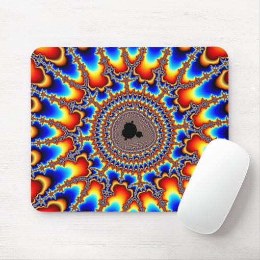 Flammenring Mousepad (Mit Mouse)