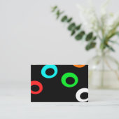 Flammenringe Visitenkarte (Stehend Vorderseite)