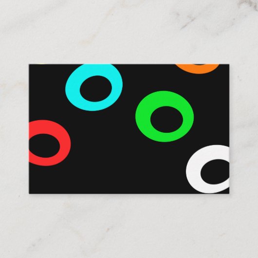 Flammenringe Visitenkarte (Vorderseite)