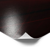 Flammenroter Abstrakter Strudel Fotodruck (Ecke)