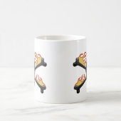 Flammenschädel 8 kaffeetasse (Mittel)