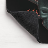 Flammenschädel 8 mousepad (Ecke)