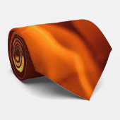 Flammenschädel Krawatte (Gerollt)