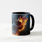 Flammenschädel Tasse (VorderseiteRechts)