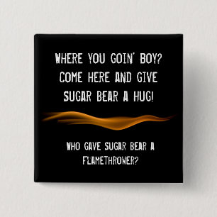 Flammenscheibe Button