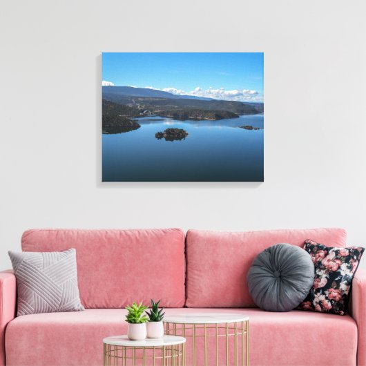 Flammenschlucht Leinwanddruck (Insitu (Wohnzimmer))