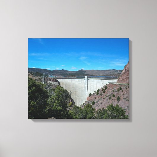 Flammenschlucht Leinwanddruck (Vorderseite)