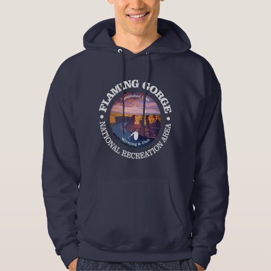 Flammenschlucht NRA (rd) Hoodie (Vorderseite)