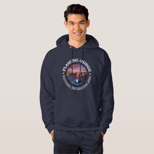 Flammenschlucht NRA (rd) Hoodie (Vorne ganz)