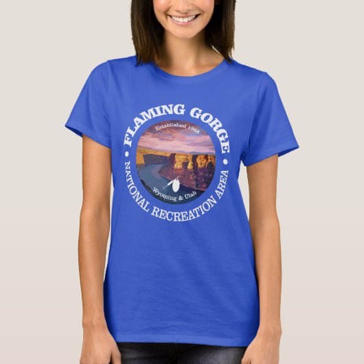 Flammenschlucht NRA (rd) T-Shirt (Vorderseite)