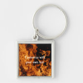 FlammenSchlüsselanhänger Schlüsselanhänger (Vorne)