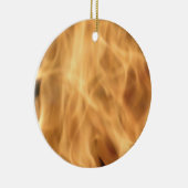 Flammenschmuck Keramik Ornament (Rechts)