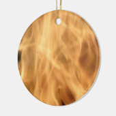 Flammenschmuck Keramik Ornament (Links)