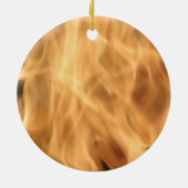 Flammenschmuck Keramik Ornament (Hinten)
