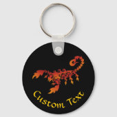 Flammenskorpion-Schlüsselanhänger Schlüsselanhänger (Vorderseite)