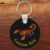 Flammenskorpion-Schlüsselanhänger Schlüsselanhänger (Vorderseite)