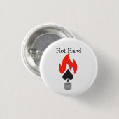 Flammenspade und Chips Button (Vorne & Hinten)