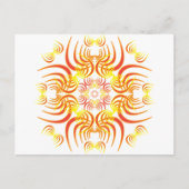 Flammenspikes Postkarte (Vorderseite)