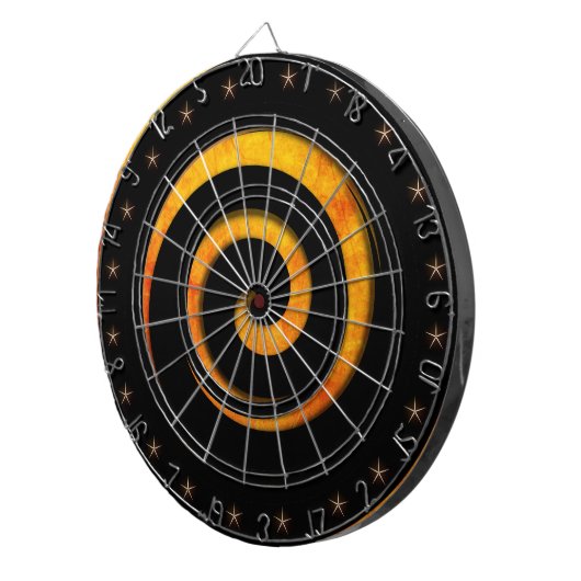 Flammenspiralregulierung Dartscheibe (Vorderseite rechts)