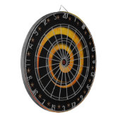 Flammenspiralregulierung Dartscheibe (Vorderseite Links)