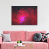 Flammensternnebel IC405 Leinwanddruck (Insitu (Wohnzimmer))