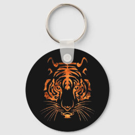 Flammentiger Schlüsselanhänger