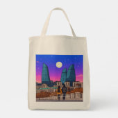 Flammentürme Tosacktasche Tragetasche (Rückseite)