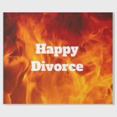 Flammenweispapier Geschenkpapier (Flach)