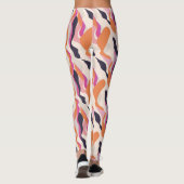Flammenwellen Leggings (Rückseite)