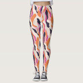 Flammenwellen Leggings (Vorderseite)