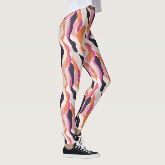 Flammenwellen Leggings (Rechts)