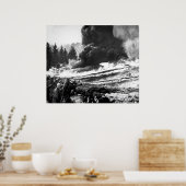 Flammenwerfer Poster (Küche)