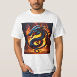 Flammenzorndrache-T-Shirt, Blaze-gebunden. T-Shirt