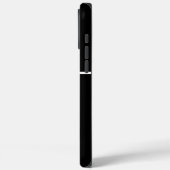 Flammenzünder mit einem witzigen Sprichwort in der Case-Mate iPhone Hülle (Rückseite / Links)