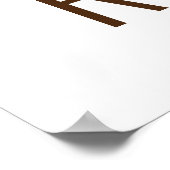 Flammfäule steigt auf poster (Ecke)