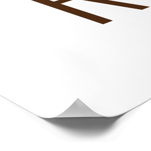 Flammfäule steigt auf poster (Ecke)